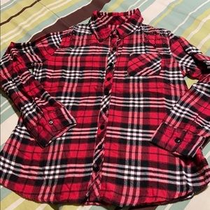 Girls Button Down Shirt. EUC